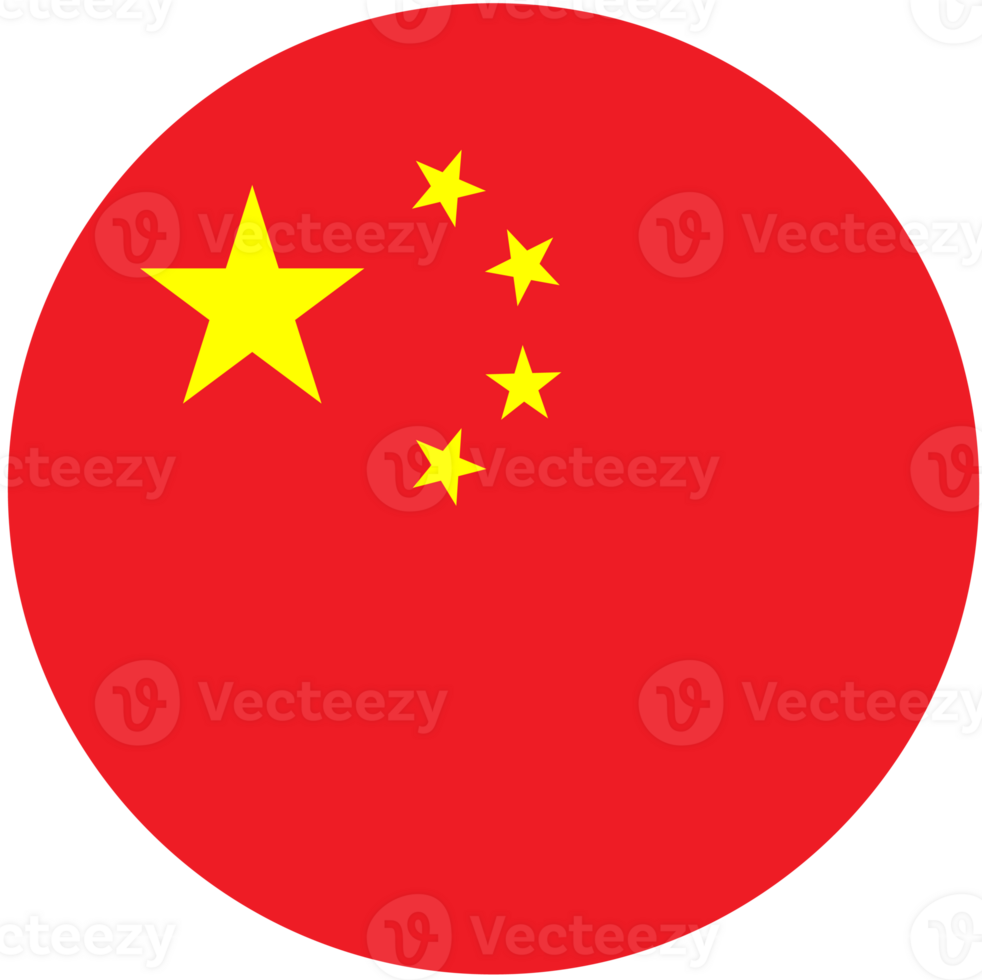 China flag round icon png