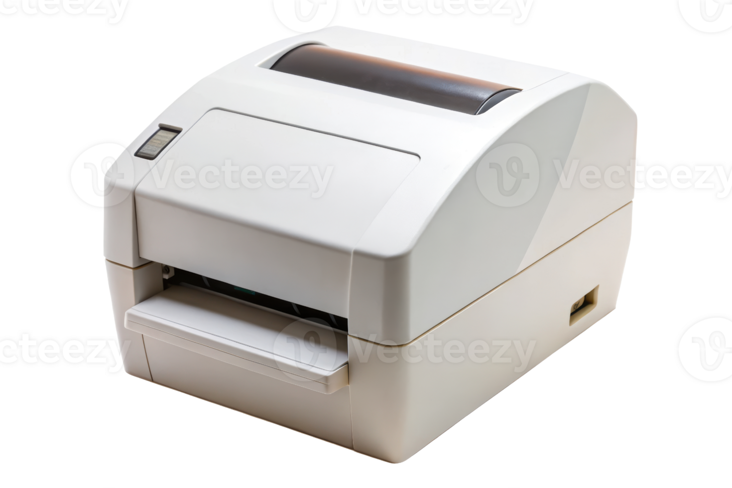 Compact printer designed for efficient document handling isolated on a transparent background png