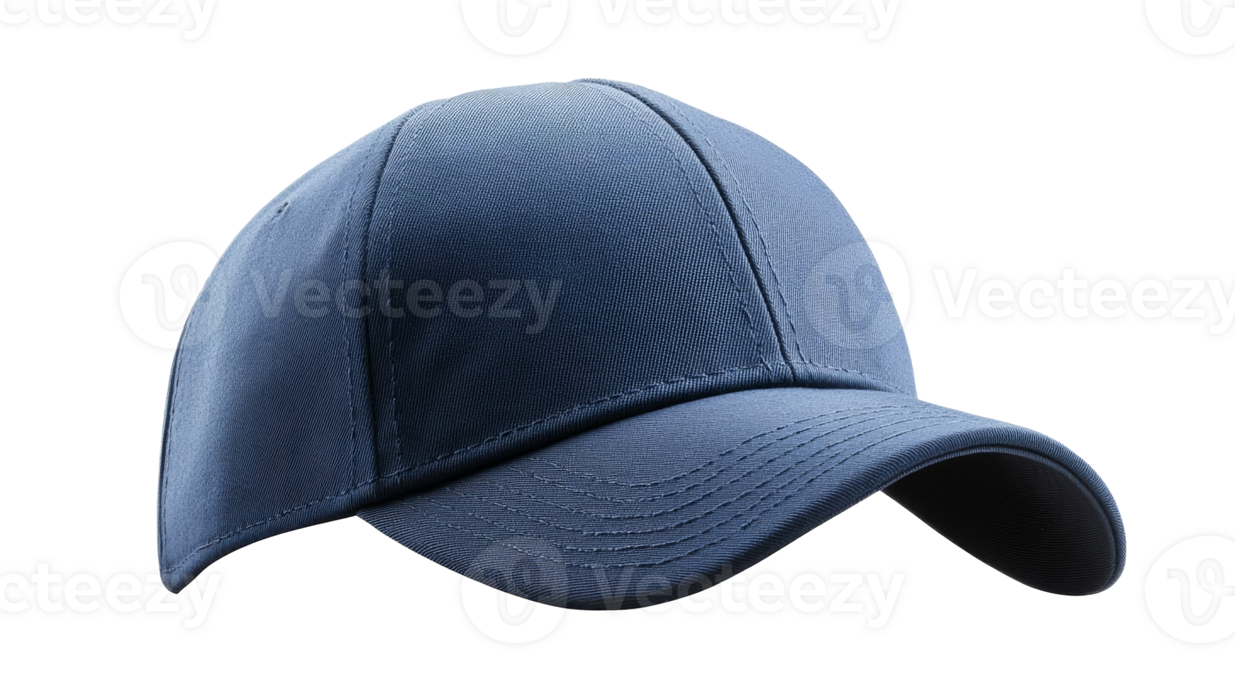 Elegant Blue Baseball Cap Displayed, Cut Out Transparent png