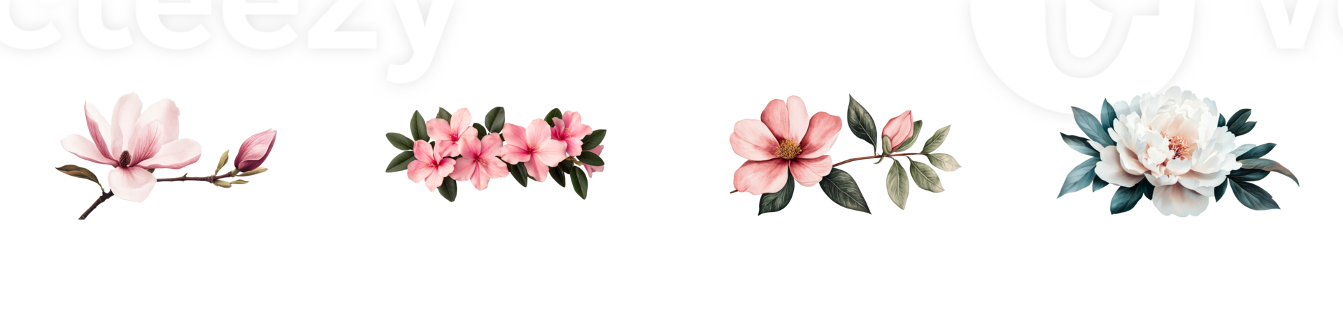 Floral arrangements showcasing various blossoms and greenery png