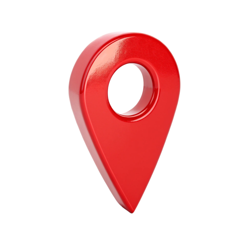 Glossy Location Pointer Icon on, Navigation Symbol, Shiny png