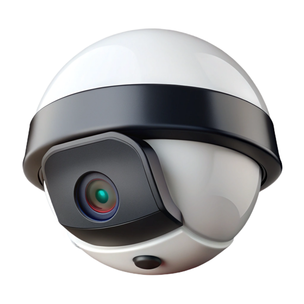 Spherical Camera with Band Close Up of Lens and png