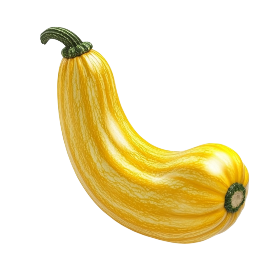 Fresh Yellow Squash Isolated On Transparent Background png