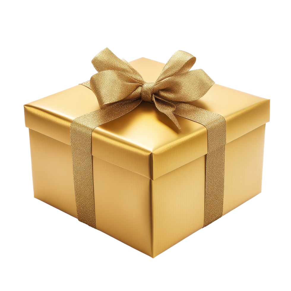 Elegant gold gift box with a ribbon isolated on a clean transparent background, perfect for celebrations and special occasions, Red open gift box isolated on transparent background png