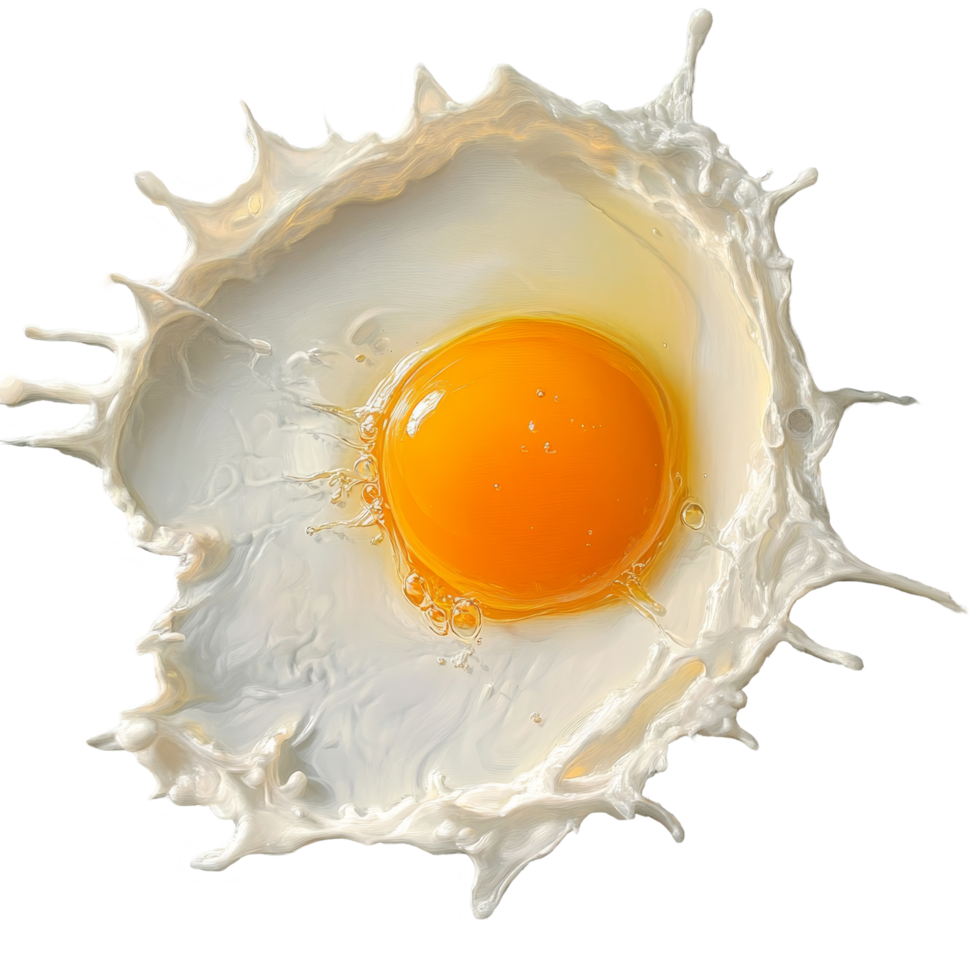 Fresh egg yolk and transparent splashes on a textured surface, highlighting the natural beauty of cooking ingredients, Egg yolk and transparent flowing png