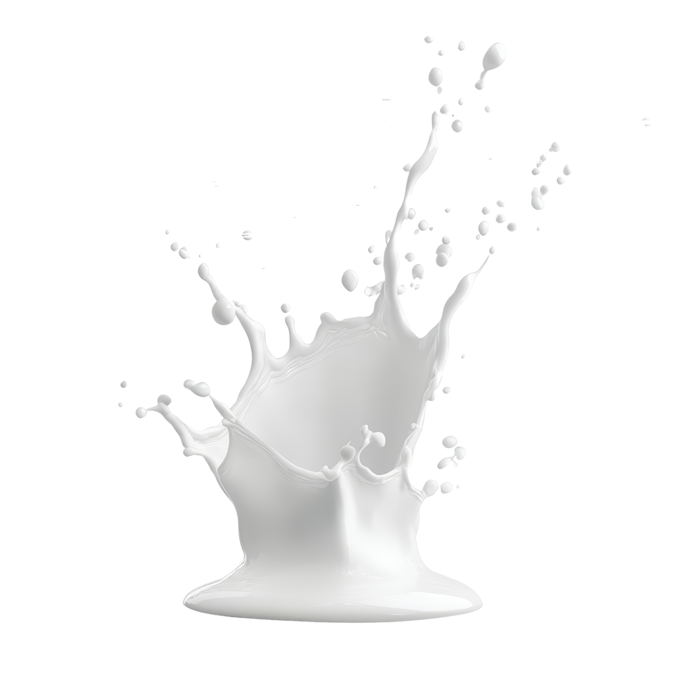 transparent milk splashes create dynamic patterns against a clean transparent background, showcasing fluid motion and texture, transparent milk splashes isolated on transparent background png