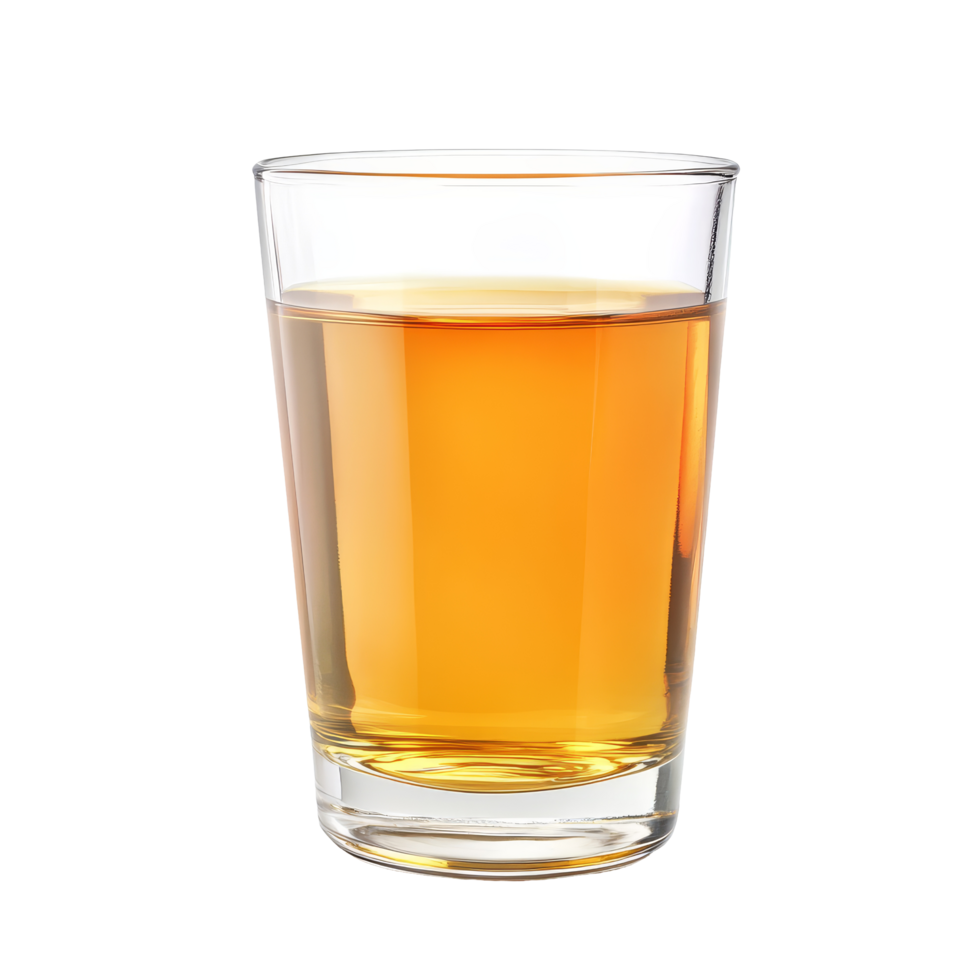 Fresh apple juice in a glass on transparent, perfect for culinary uses and healthy drinks, Glass of apple juice isolated png
