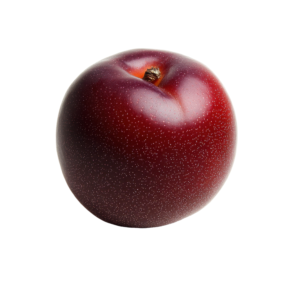 Fresh nectarine with vibrant color and smooth skin isolated on a clean Transparent background for culinary use, Nectarine fruit on background png