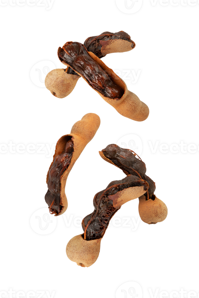 pieces of tamarind falling png
