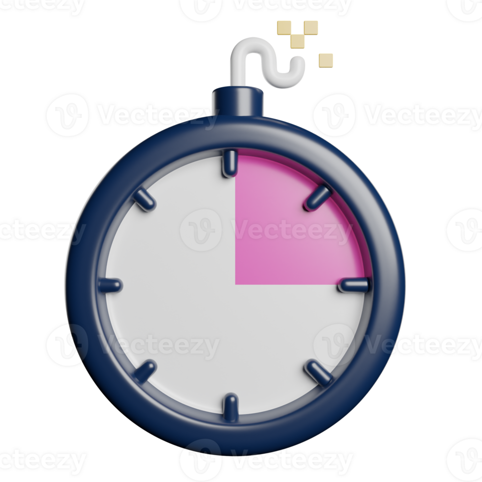 45 Minutes Clock png