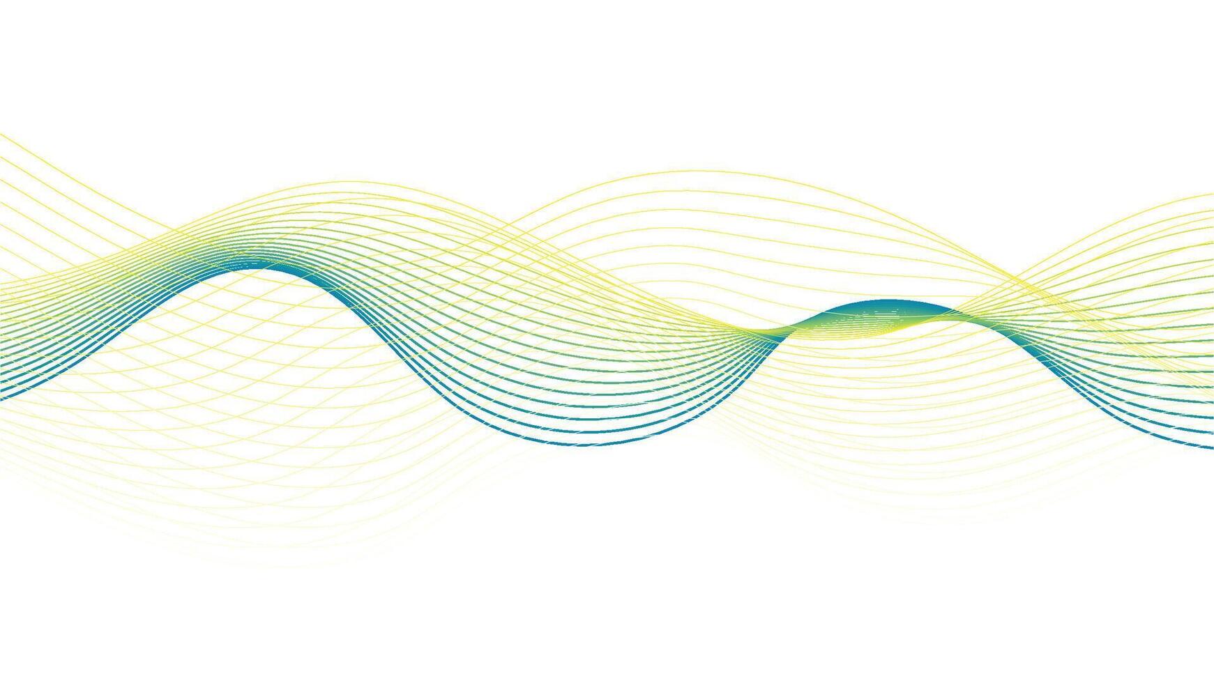 Minimalist Abstract Motion Lines in Futuristic Design vector