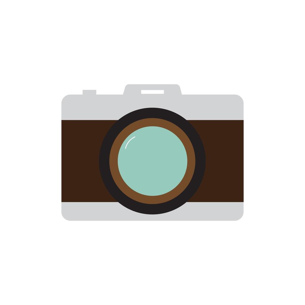 Camera logo design. Explore the camera icon, perfect for UI designs and photo. vector