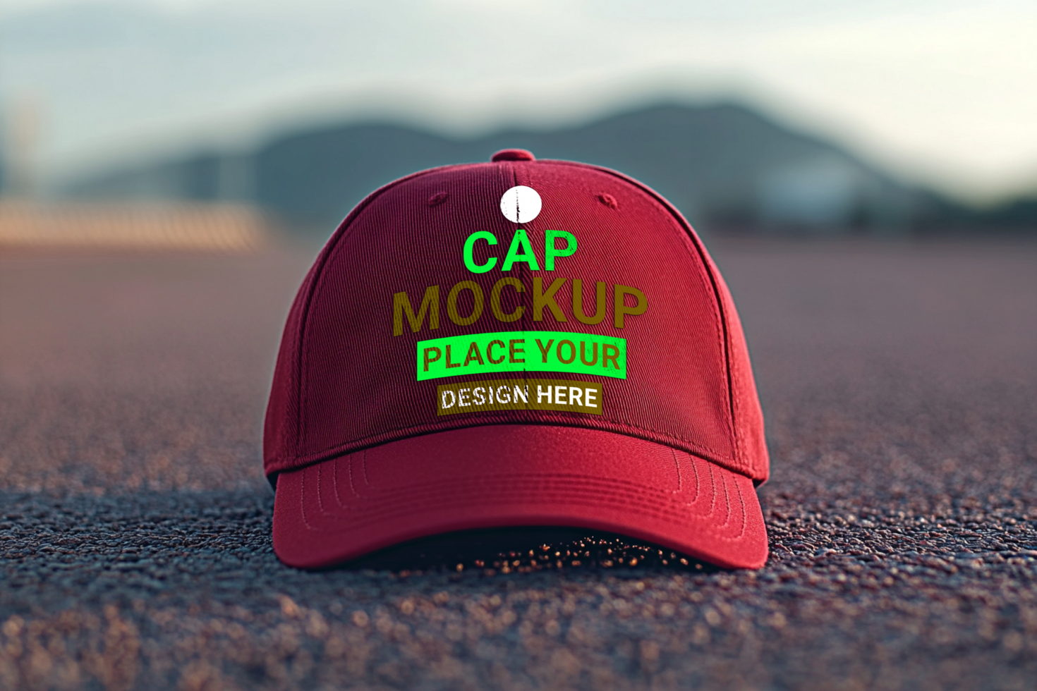 Professional men caps and bob cap apparel mockup with mockup hats and wooly hat design psd