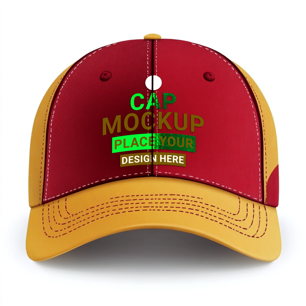 Stylish hat apparel featuring men caps bob cap and mockup hats for protection in apparel mockup psd