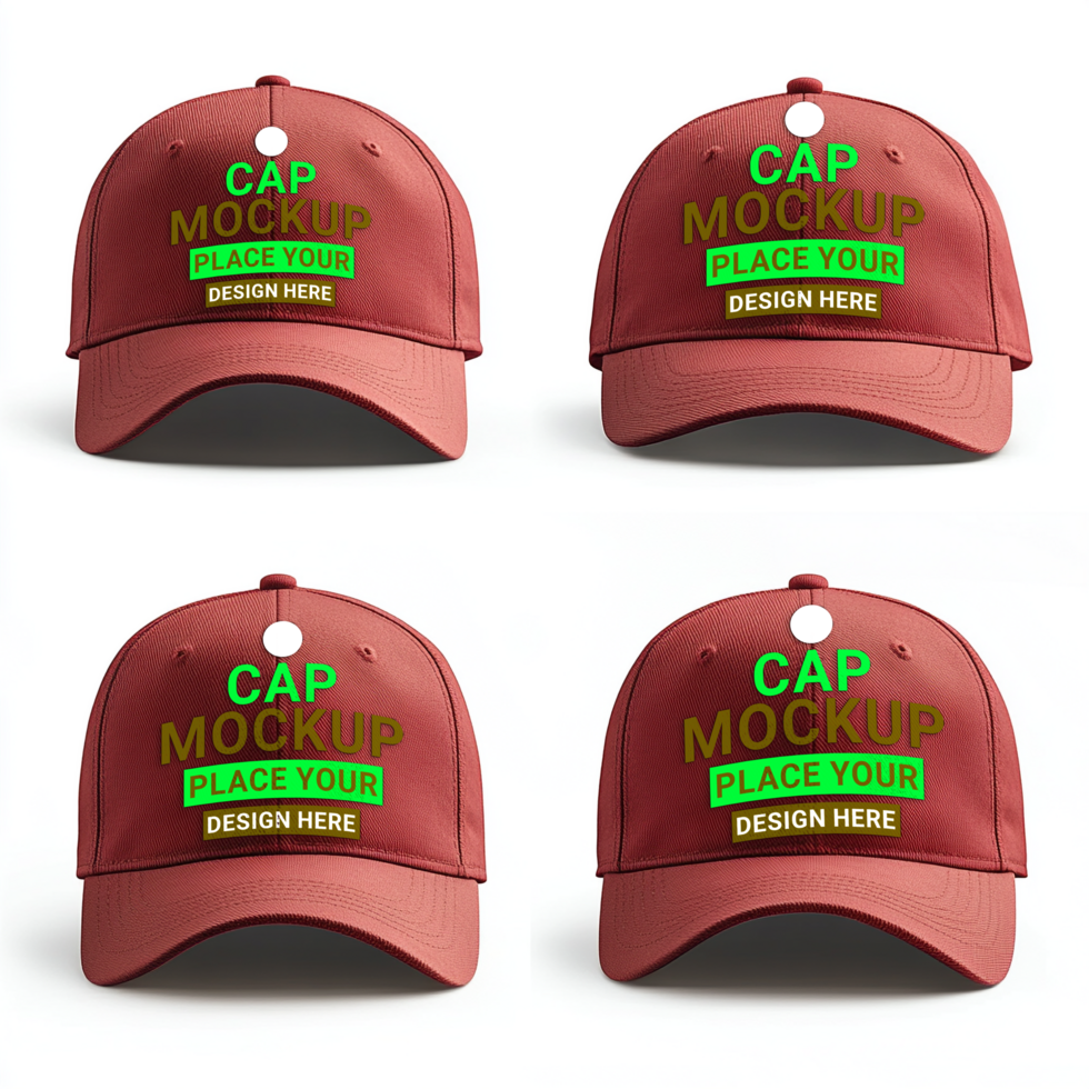 Sports stylish hat apparel and wooly hat apparel mockup with bob cap mockup hats and men caps psd