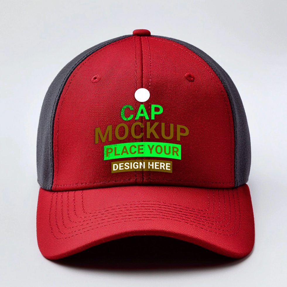 Headgear focused apparel mockup with men caps and wooly hat plus stylish hat apparel display psd