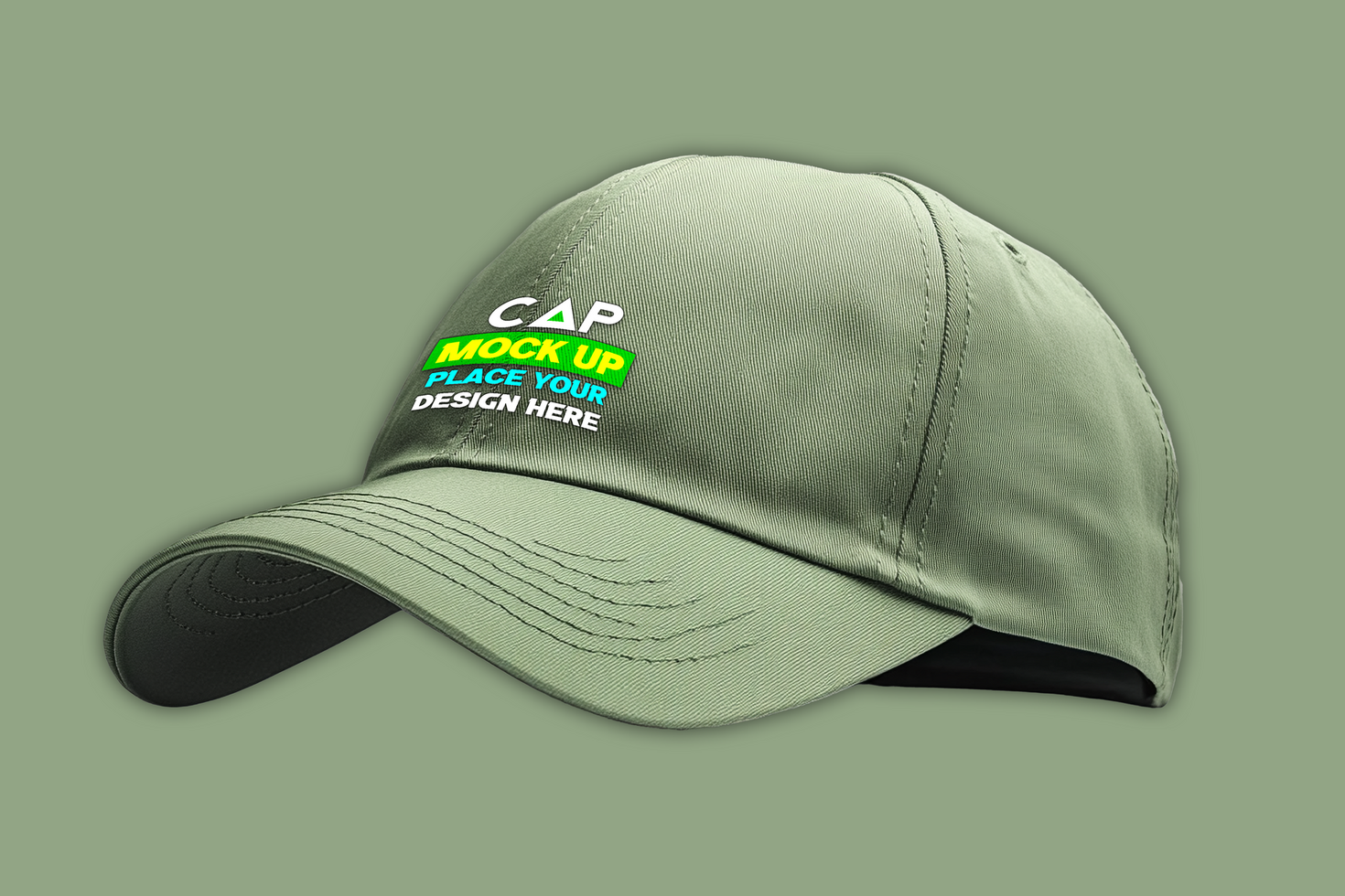 Trend ready eye catching cap sports cap mockup hats stylish sporting hat headgear and menswear apparel psd