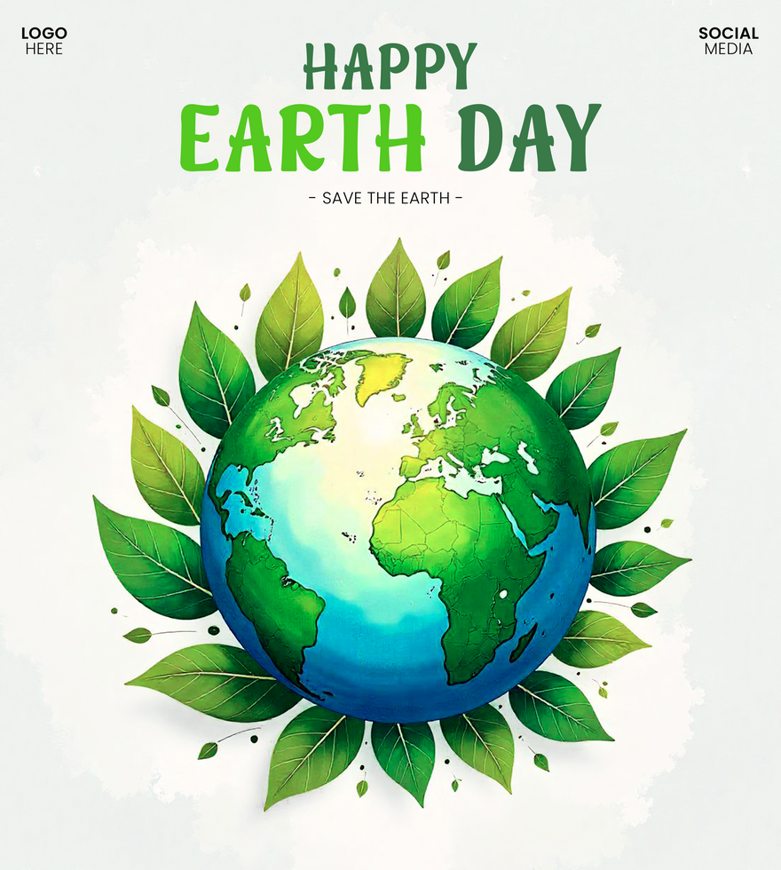 Earth Day 2025 Free Download Templates psd
