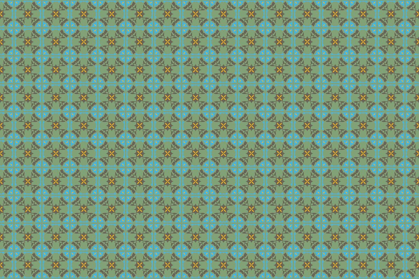 A blue and brown pattern with small squares vector