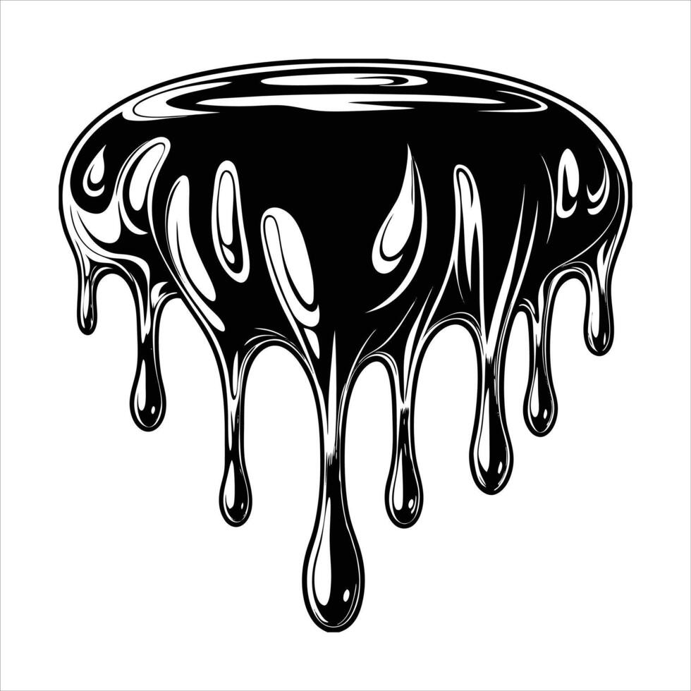 Liquid Mirror Chrome Paint vector