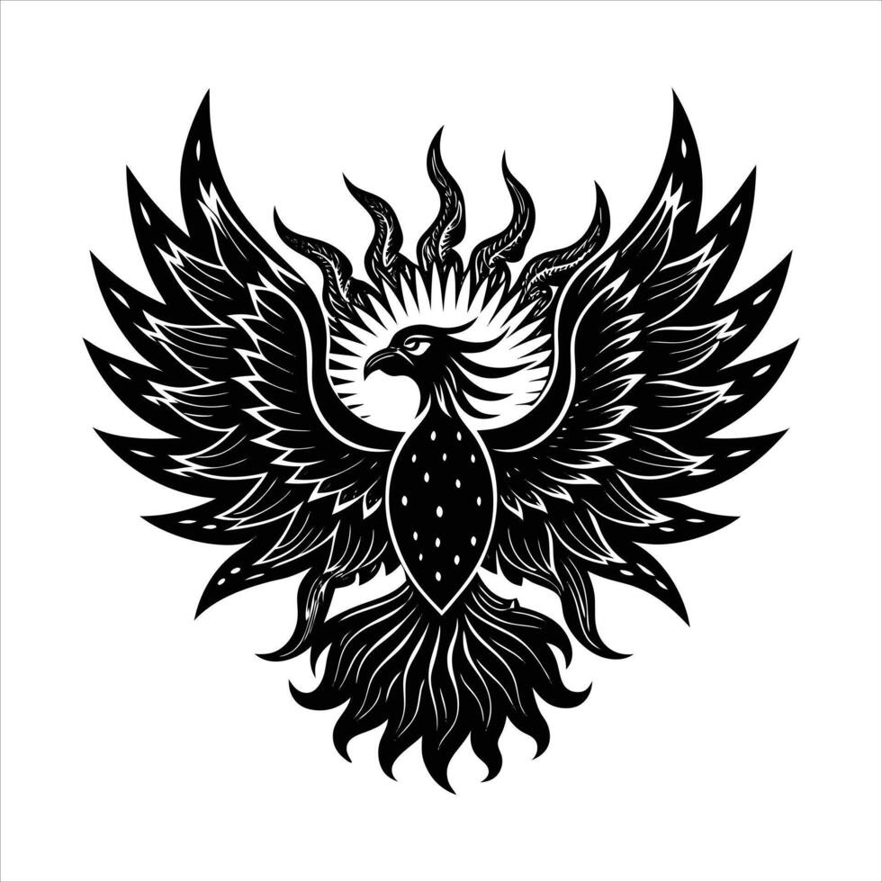 Blazing Phoenix Vectors