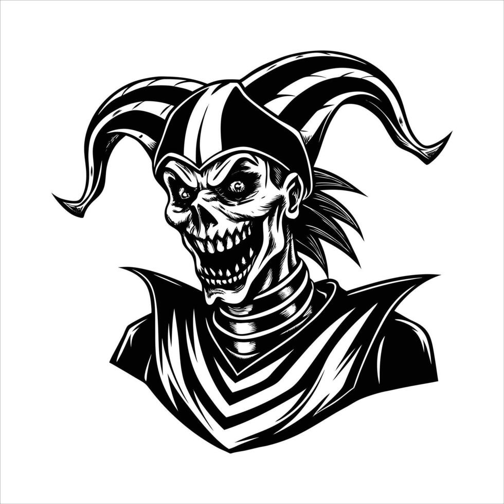 Jester Skeleton Vectors