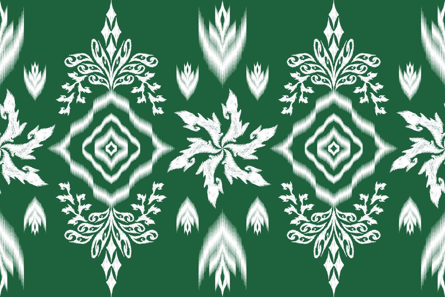 ethnic oriental pattern traditional on red background.Aztec style,embroidery,abstract,,illustration.design for texture,fabric,clothing vector