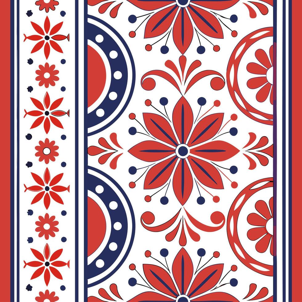 Create a seamlessestiles pattern using motifs from traditional Mexican folk art focusing on bold vibrant colors and cultural symbolism concept as Use the colorful and symbolic motif Dynamic Square vector