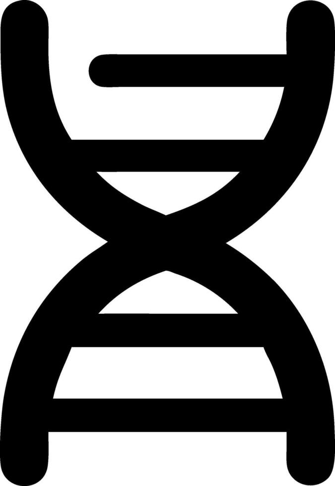 Molecular DNA Icon Set vector