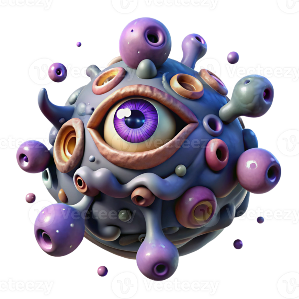 vibrant minimalist extraordinary modern A grotesque, multi-eyed beholder floating in the astral plane, surrounded by swirling nebulae and constellations, eerie, cosmic lighting.... png