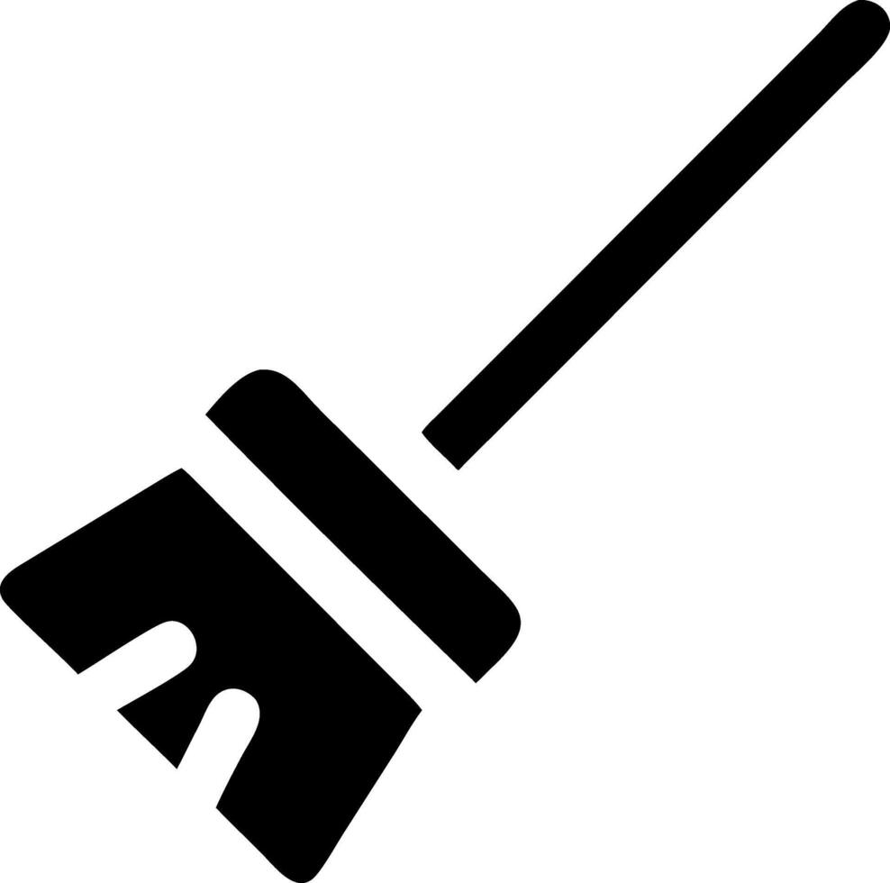 Simple Mop Symbol Set vector