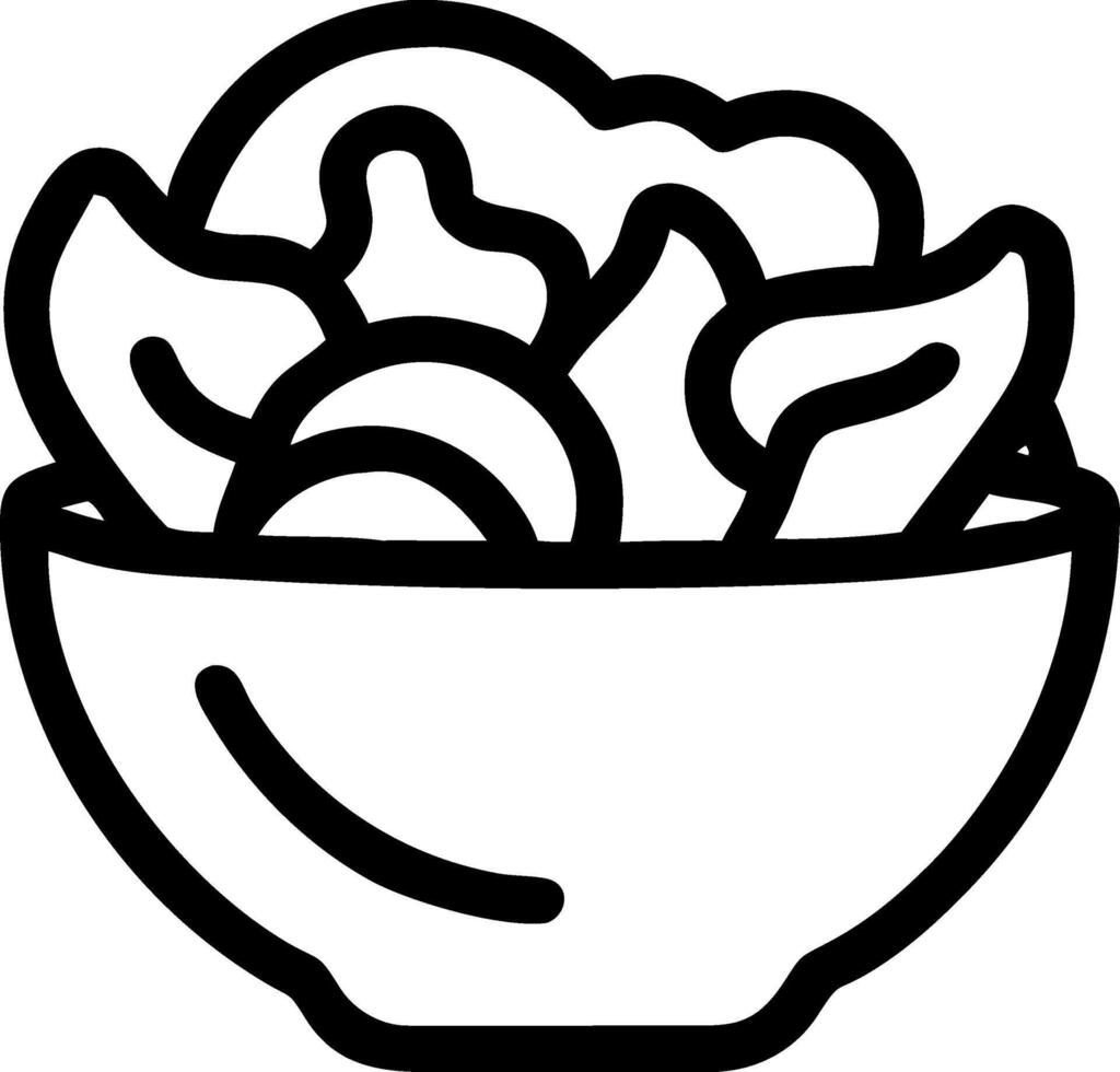 Healthy Salad Symbol Pack vector