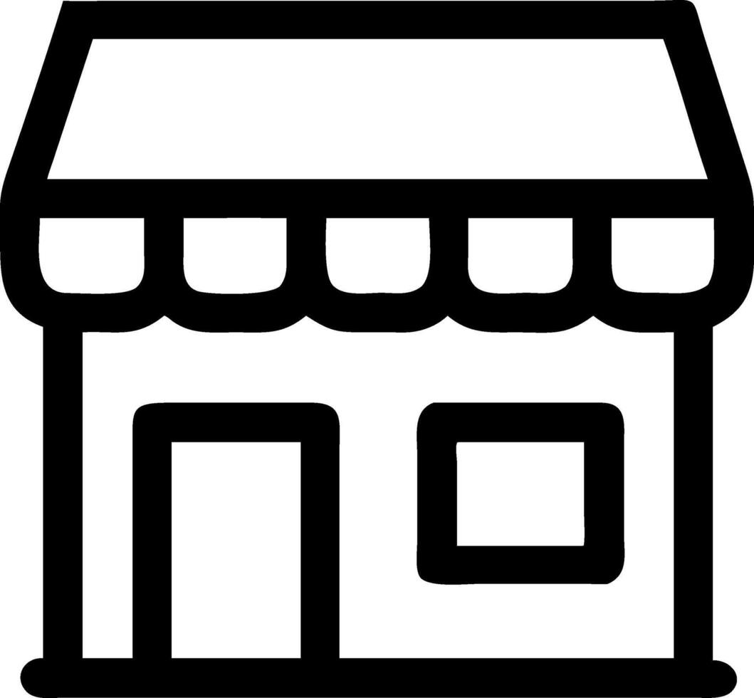 Shop Icon Symbol Set vector