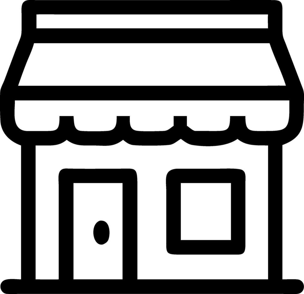 E-commerce Shop Icon Design vector