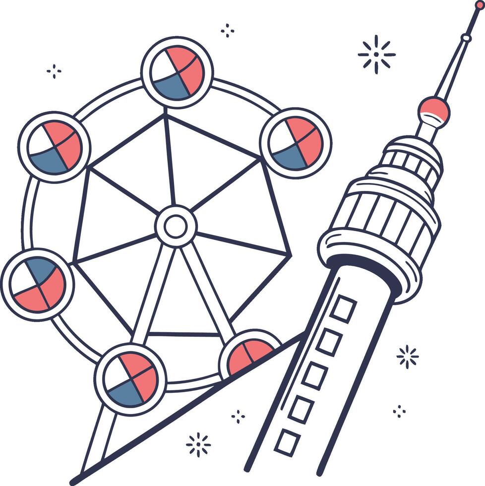 api tecnología icono en plano estilo algoritmo vector