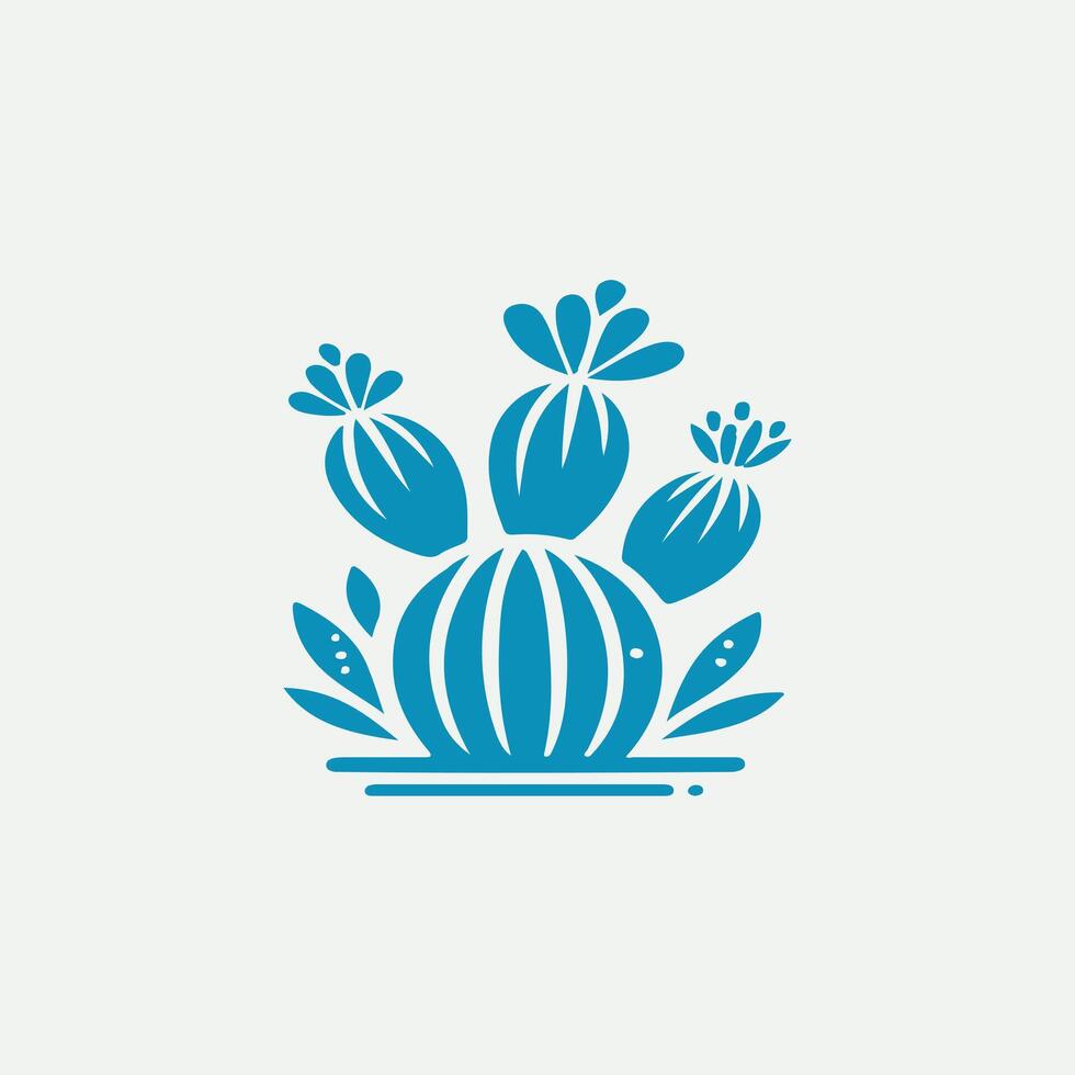 Cactus Artistry Logo Design vector