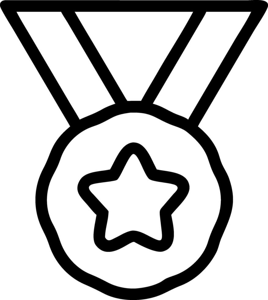 Commemorative Medal Icon vector