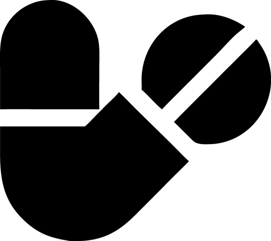 Simple Pill Icon Collection vector