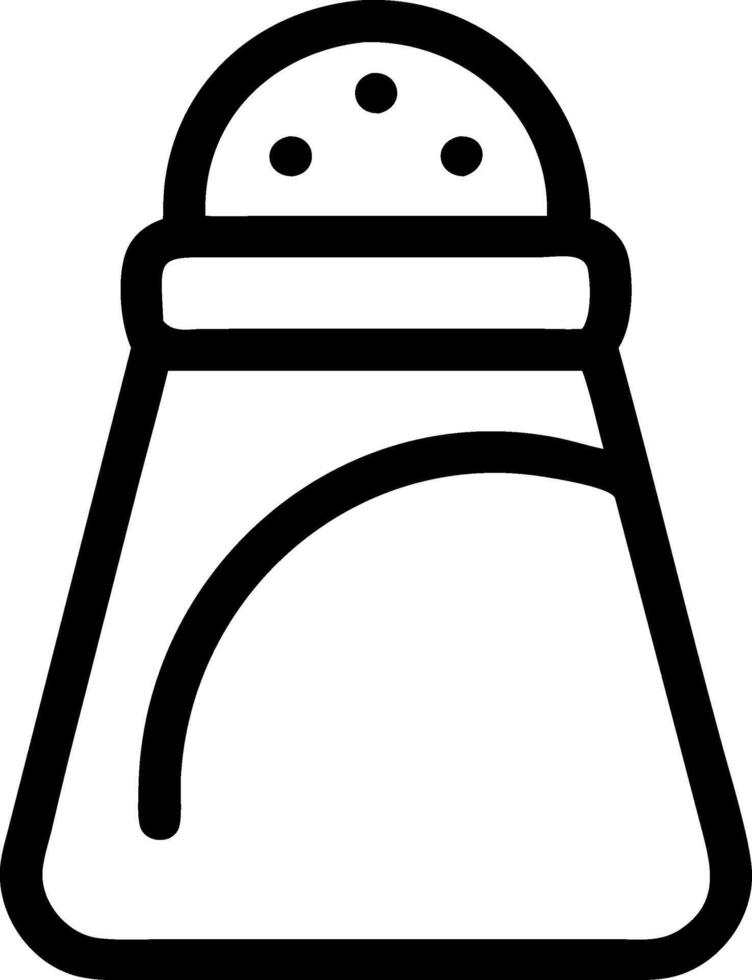 Simple Salt Symbol Set vector