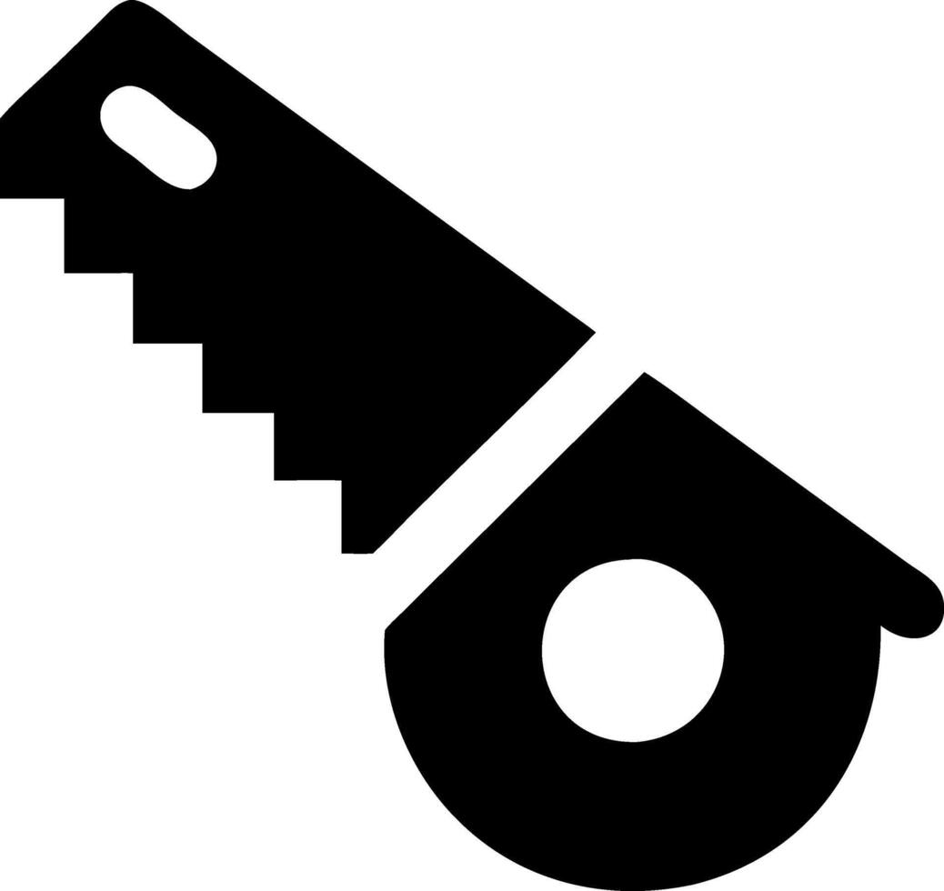 Tool Saw Icon vector