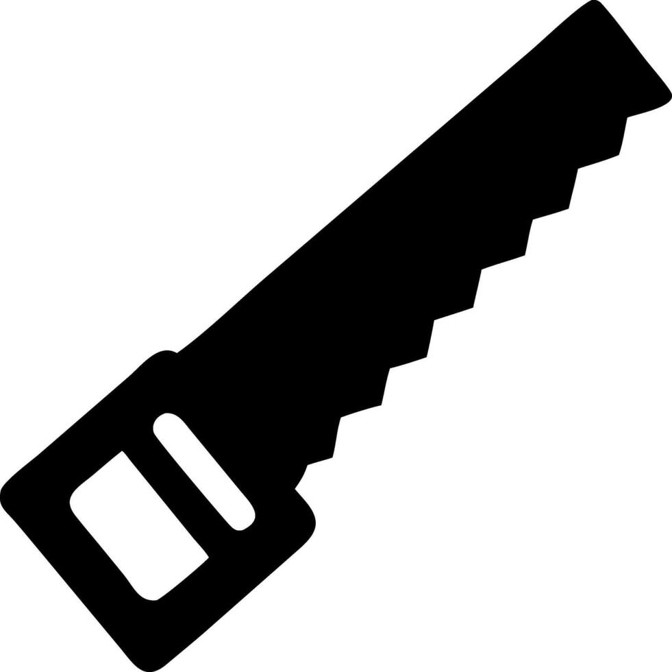 Simple Saw Symbol Collection vector