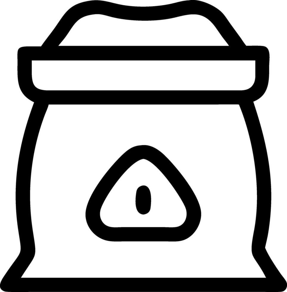 Unique Flour Bag Symbol Pack vector