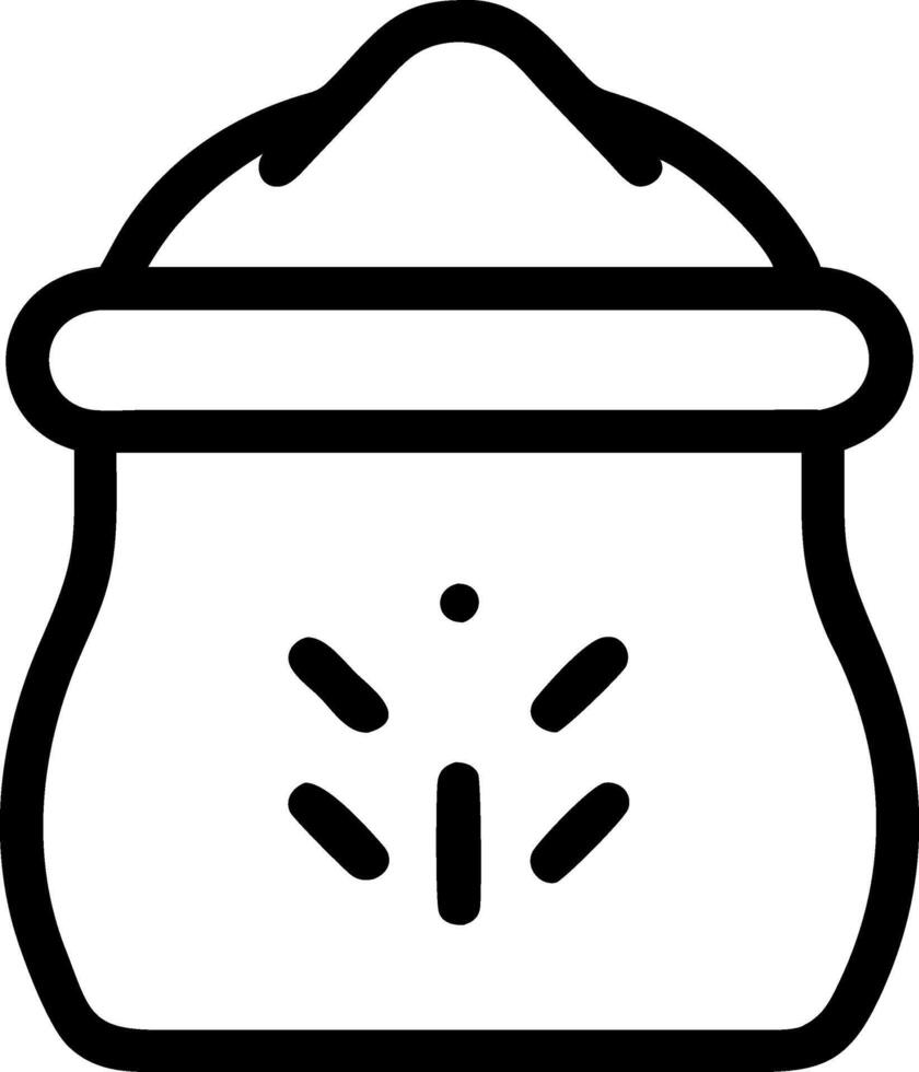 Creative Flour Bag Emblem Pack vector