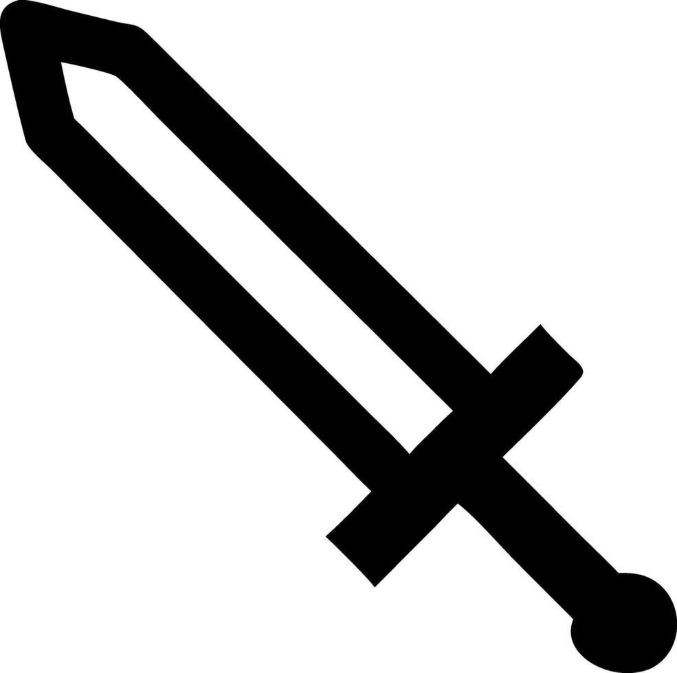 Medieval Sword Icon Set vector