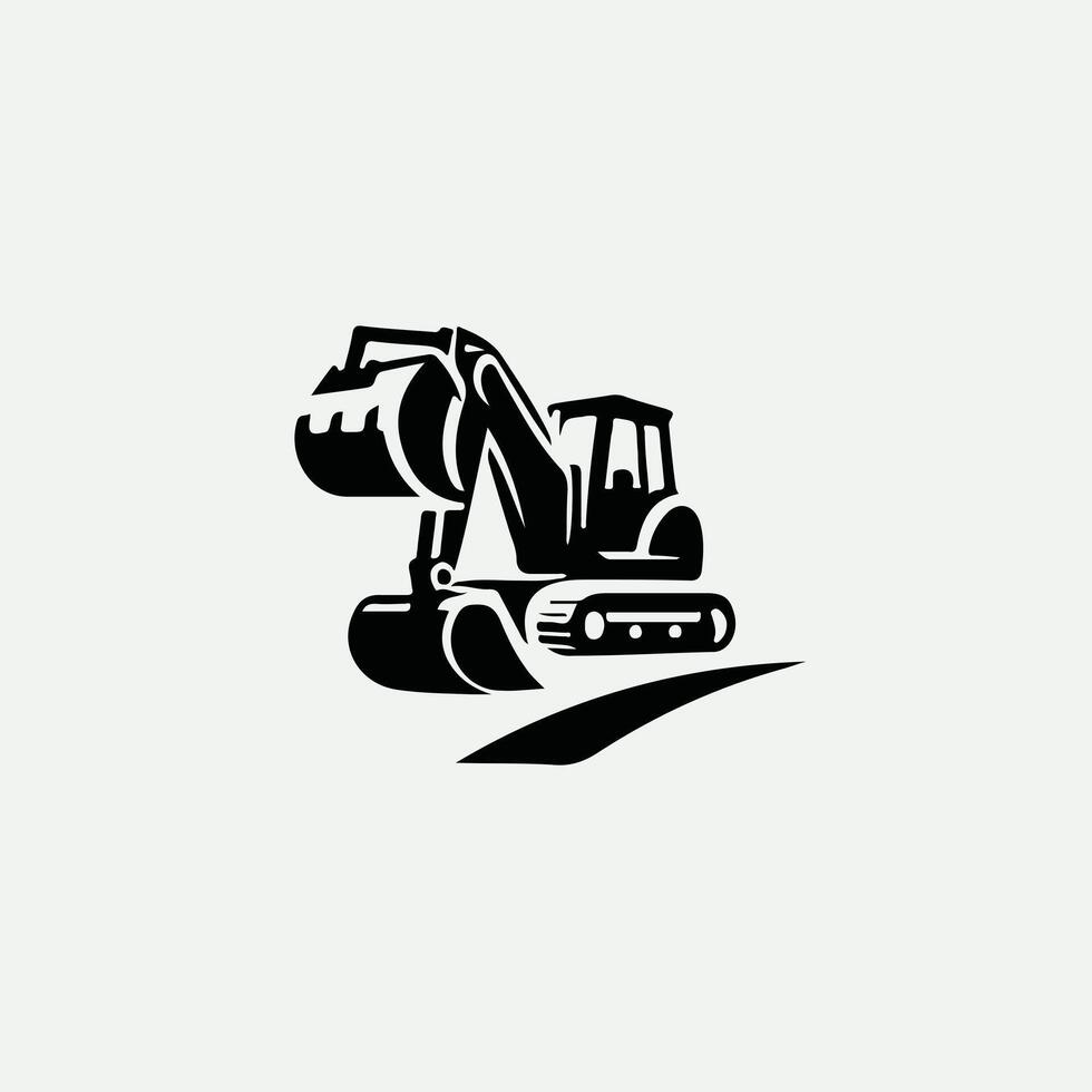 Gravel Grind Excavators Logo vector