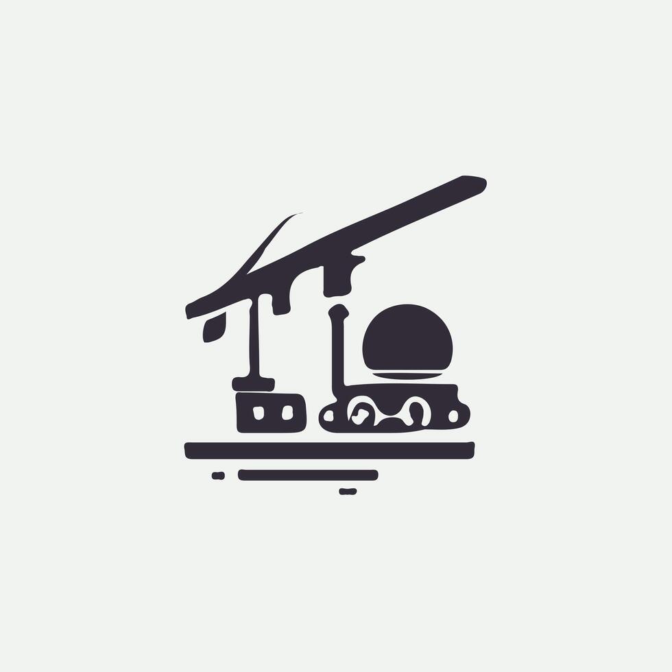 Blue Sky Cranes Logo vector