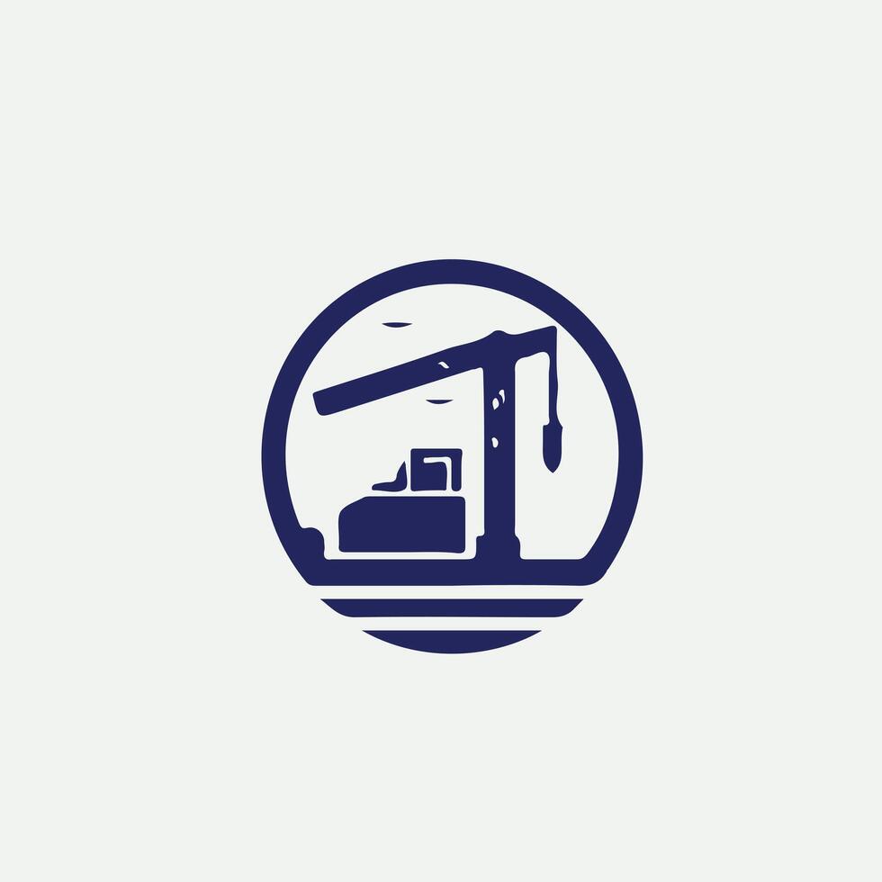 Iron Wing Cranes Logo vector