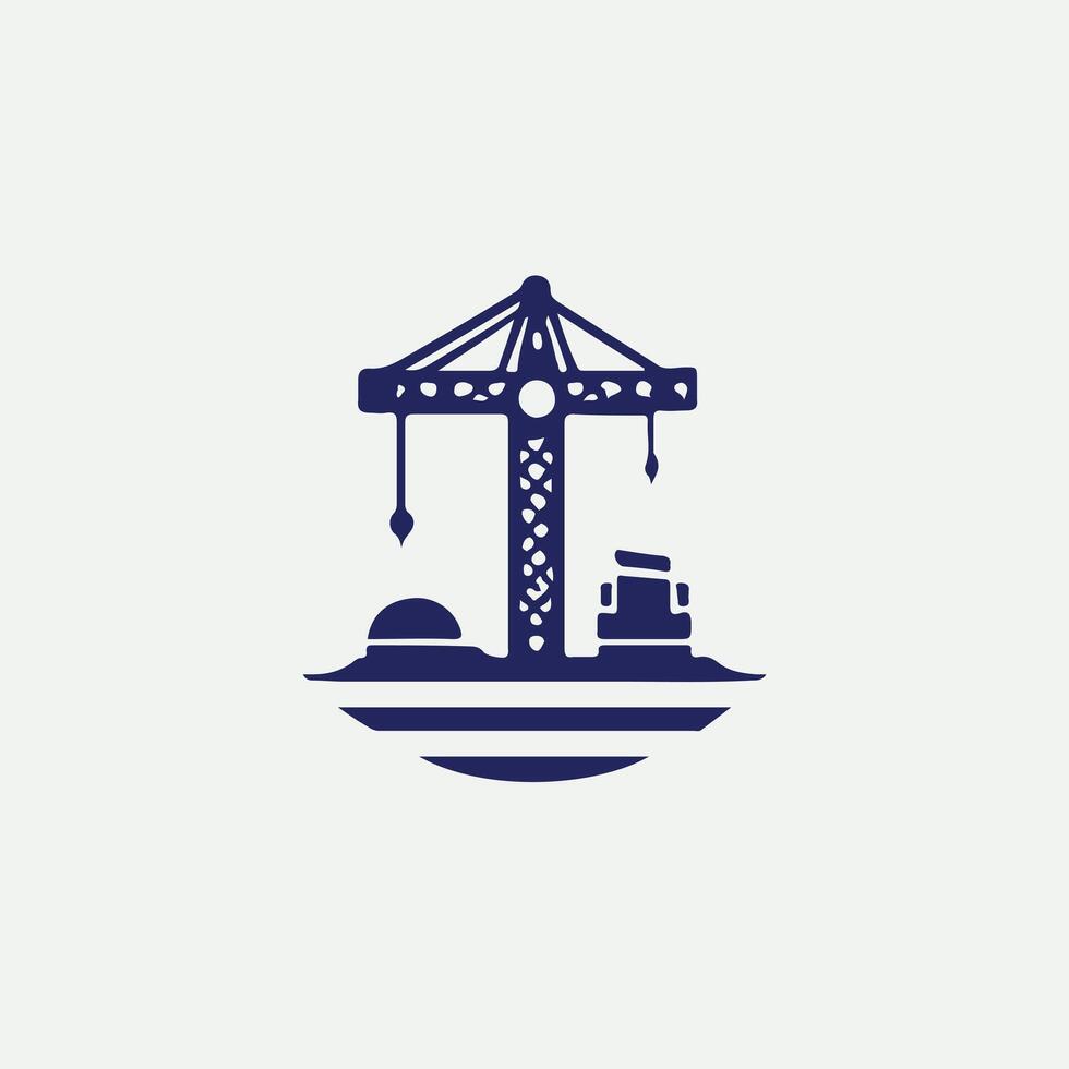 Iron Peak Cranes Logo vector