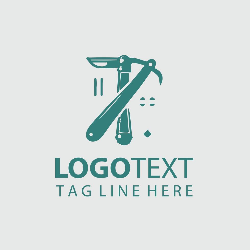 Edge Warrior Straight Razors Logo vector