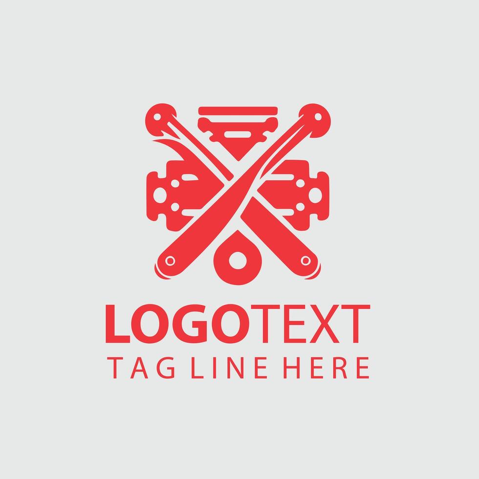 Blade Craft Straight Razors Logo vector